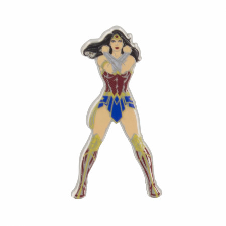 Wonder Woman Ready for Battle Enamel Pin